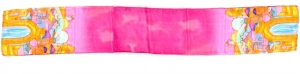 Scarf Silk Jerusalem design Pink