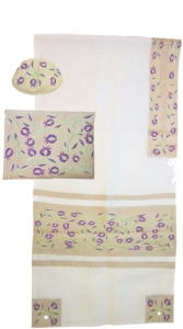 Tallit Set Pomegranate Purple