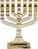 Menorah Tribes Enamel Ivory