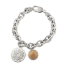 Bracelet With 2 precious Charms